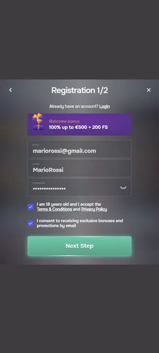 SGCasino registration process on mobile SGCasino registration process on mobile